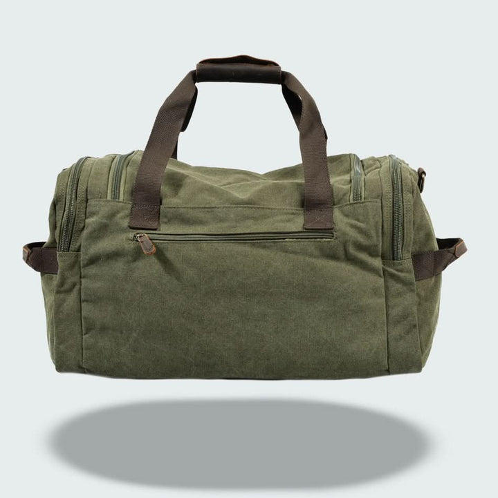 BowLift | Vanguard Waxed Canvas & Leather Travel Duffle – 36.5L
