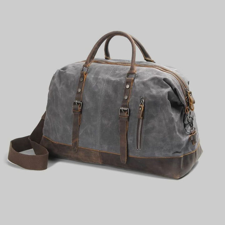 BowLift | Valour Canvas & Leather Travel Duffle Bag – 35L