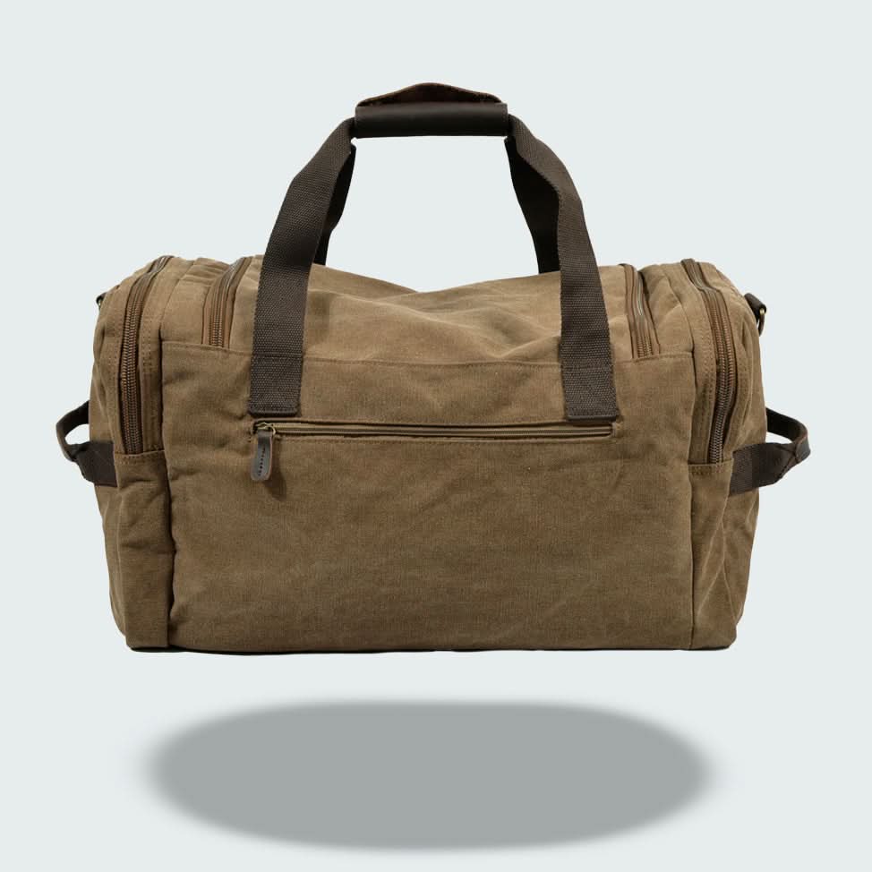 BowLift | Vanguard Waxed Canvas & Leather Travel Duffle – 36.5L