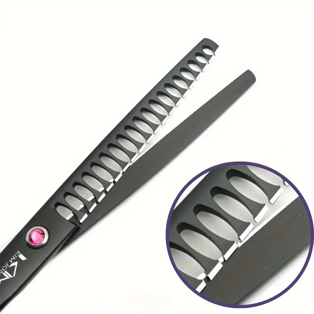 Professional Dog Grooming Scissors Set - PrecisionPaw Bowlift
