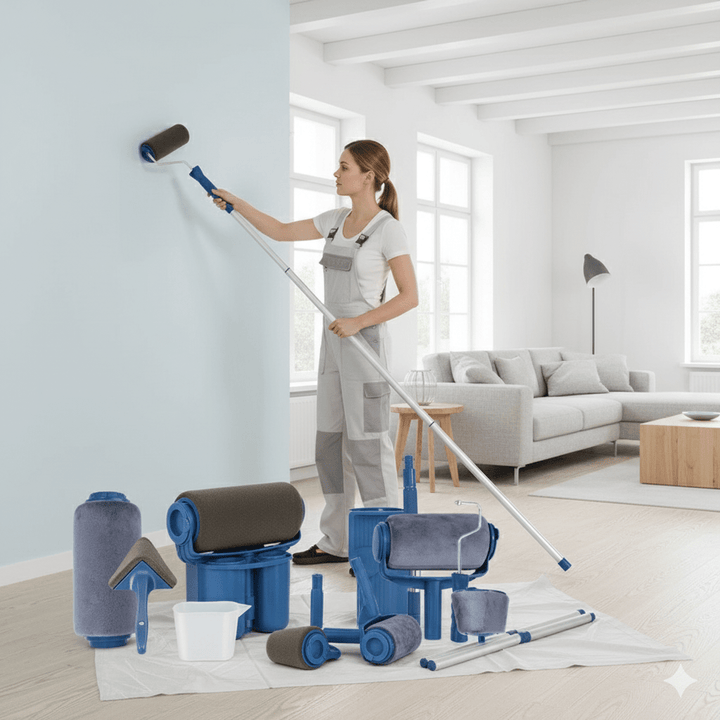 BowLift | PROFIPRO – 8-in-1 Refillable Painting System for Quick & Mess-Free Wall Makeovers