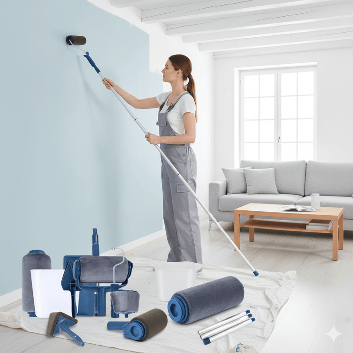 BowLift | PROFIPRO – 8-in-1 Refillable Painting System for Quick & Mess-Free Wall Makeovers
