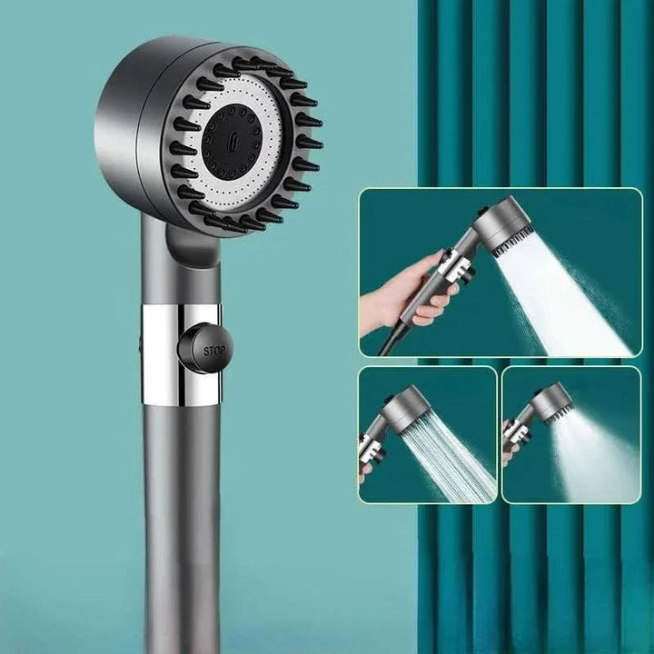BowLift | RelaxationRain - Stylish Massage Shower Head