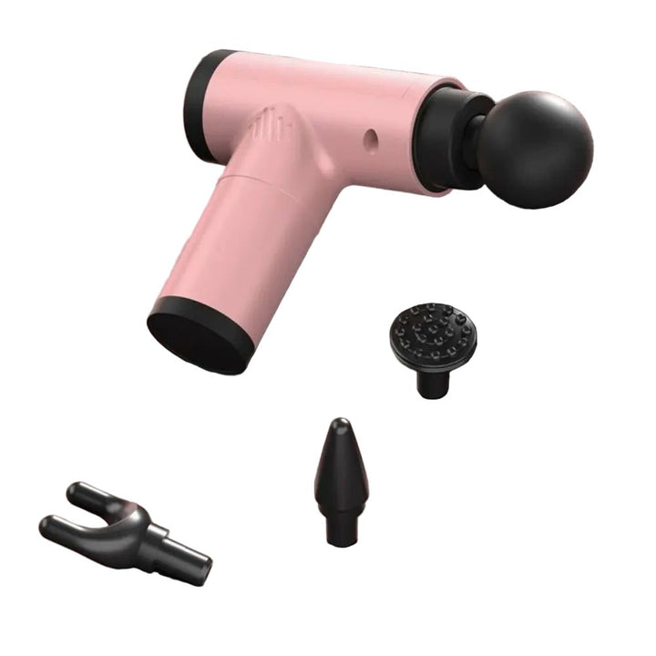 BowLift | PulsePro Mini – Compact Fascia Gun with 6 Speed Levels & 4 Massage Heads