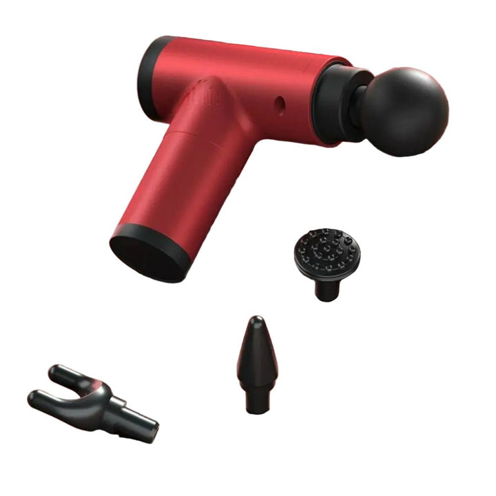 BowLift | PulsePro Mini – Compact Fascia Gun with 6 Speed Levels & 4 Massage Heads