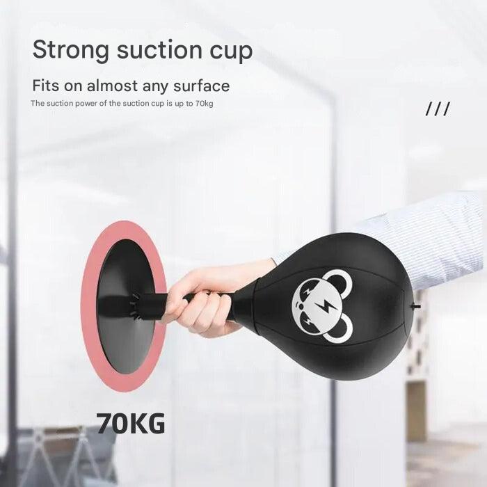 BowLift | Punching Ball with Powerful Suction Base - PowerStrike