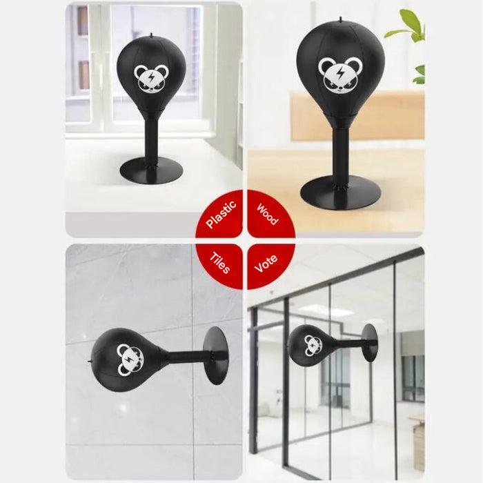 BowLift | Punching Ball with Powerful Suction Base - PowerStrike