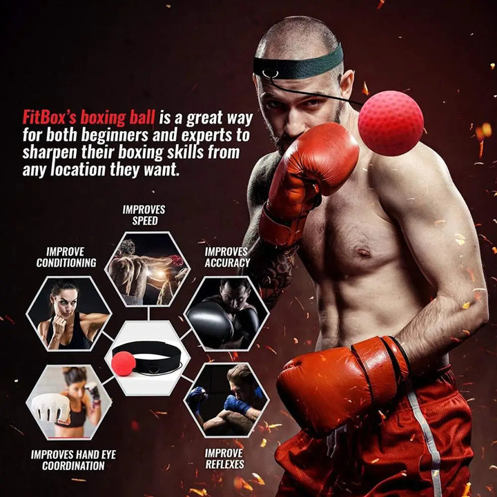 BowLift | PunchPro Reflex Ball for Boxing Training