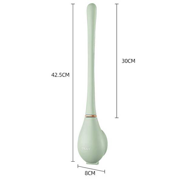 BowLift | PureScrub – Hygienic Silicone Toilet Brush with Holder
