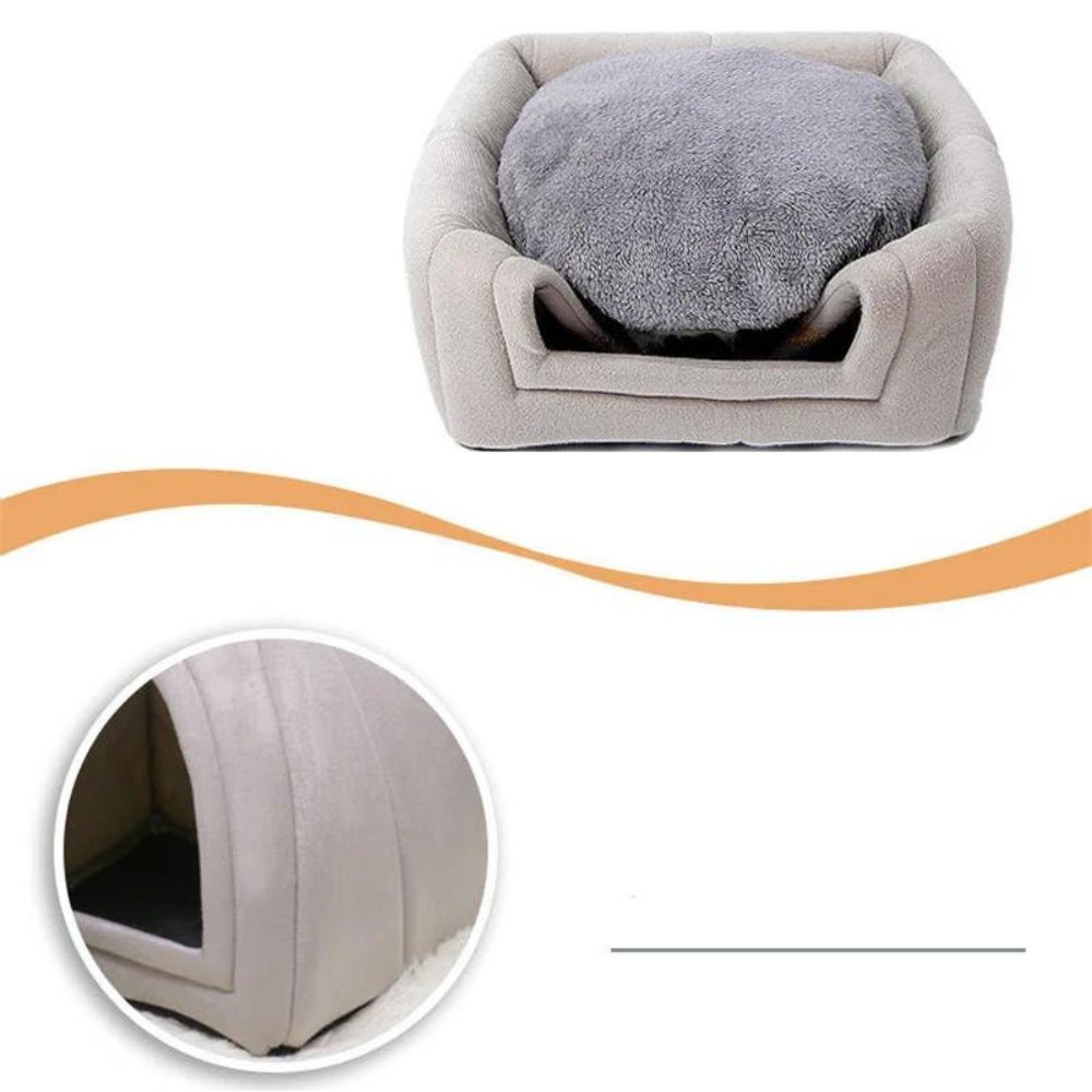 Purrfect • Hut Cat Bed - Hut Cat Bed - BowLift