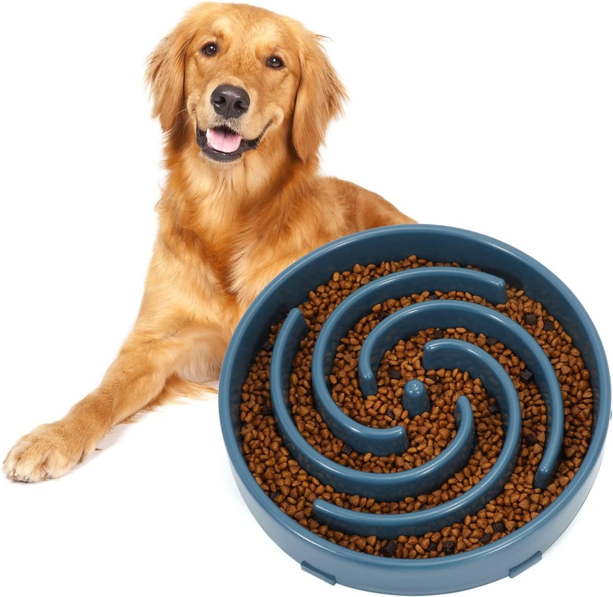 PuzzleFeast • Dog Feeding Bowl Slow - Dog Feeding Bowl Slow - BowLift