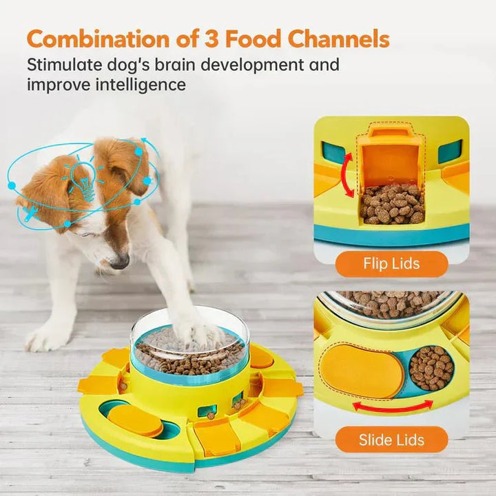 BowLift | PUZZLEFEAST – Interactive Slow Feeder for Dogs and Cats