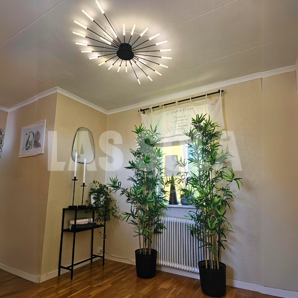 BowLift | GlowHaven - Sleek Ceiling Lamp for Home Spaces