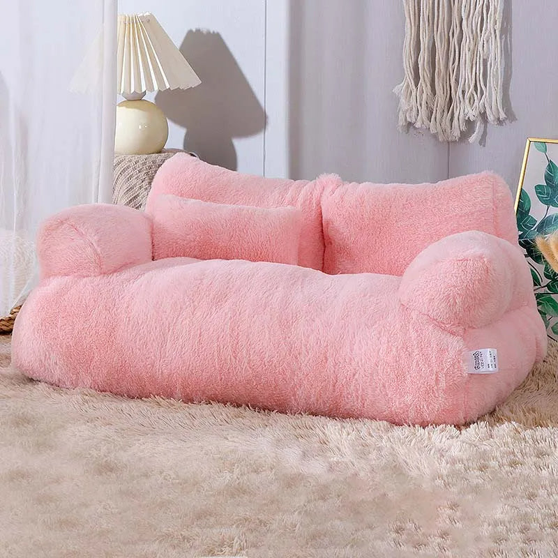 BowLift | Plush Fleece Dog Sofa Bed for Ultimate Comfort – Spacious and Machine Washable Cat Sofa