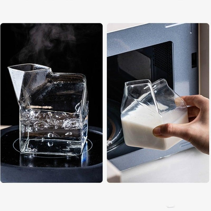 BowLift | Quad Base Cup - Milk Carton Style Jug