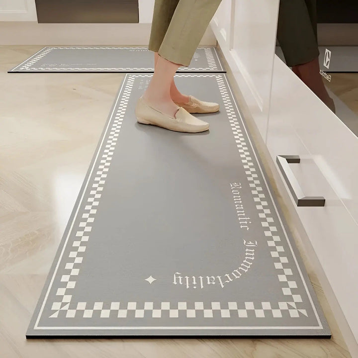 BowLift | Quick Dry Super Absorbent Non-Slip Kitchen Mat - SplashEase