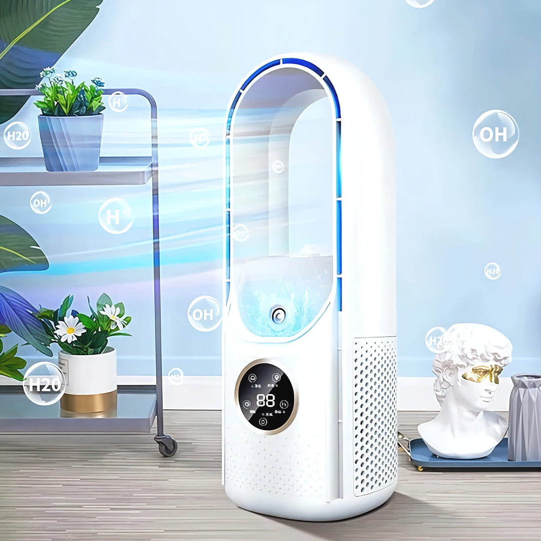 BowLift | Air Cooler Bladeless Portable Quiet Fan Unit