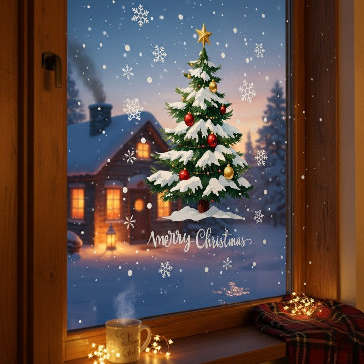 BowLift | Merry Glow 3D Christmas Tree Sticker