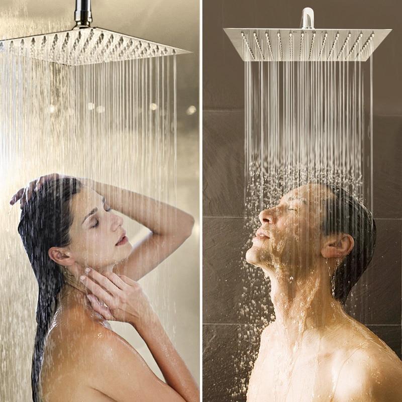 Thin Wall-Mounted Shower Head Bowlift