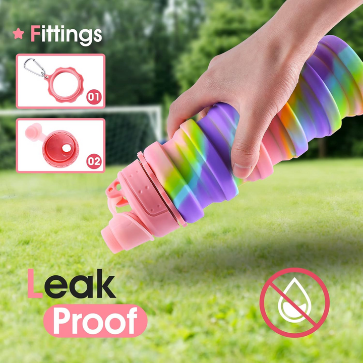 BowLift | Rainbow Collapsible Water Bottle