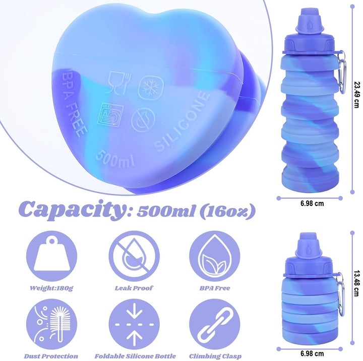 BowLift | Rainbow Collapsible Water Bottle