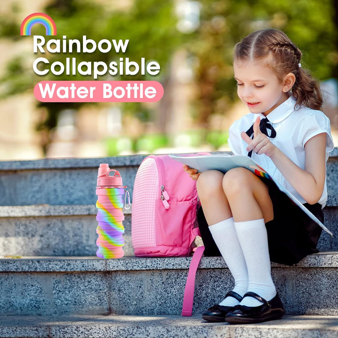 BowLift | Rainbow Collapsible Water Bottle