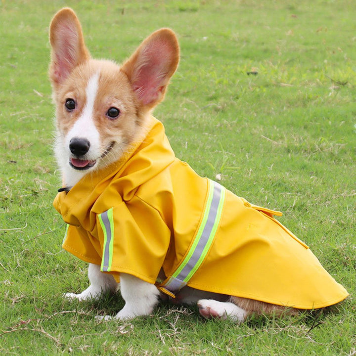 RainGuard Pro Dog Raincoat Bowlift