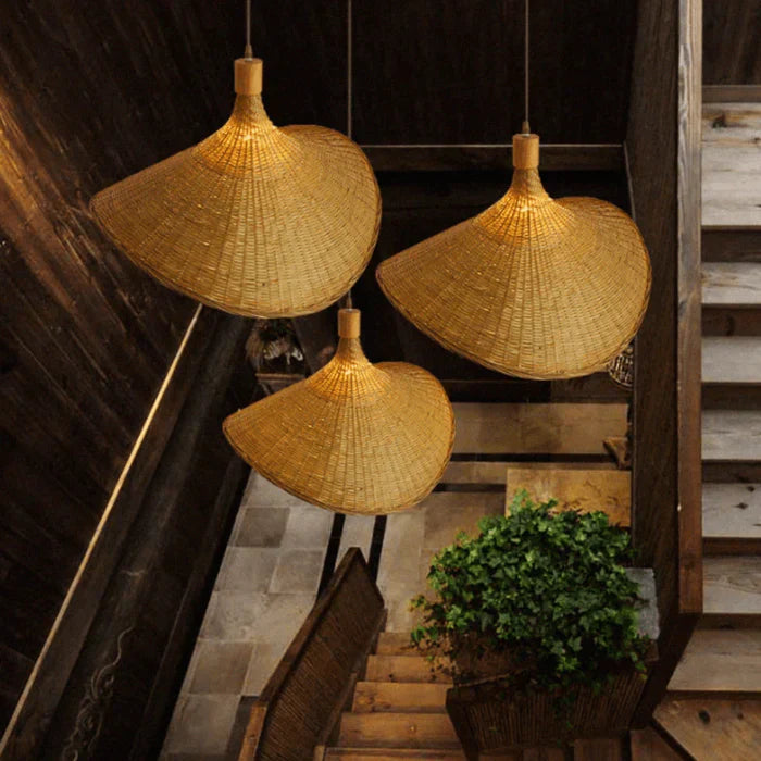 BowLift | Rattan Pendant Lamp - RusticWeave