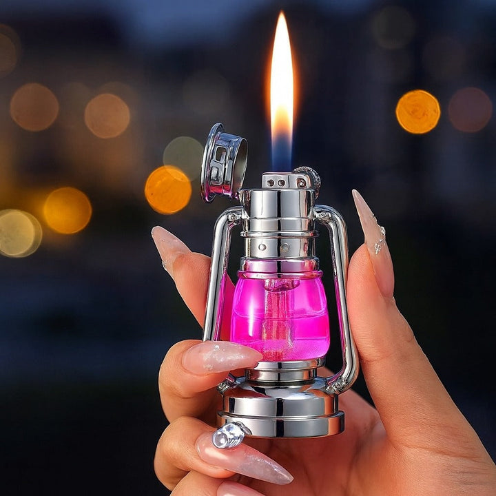 Mini Retro Flame Lantern Torch Lighter | Bowlift
