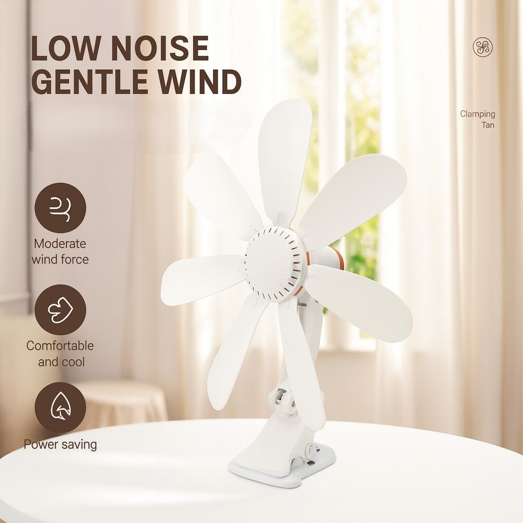 PortaBowlifte Clip-On Desk & Bedside Fan | Bowlift
