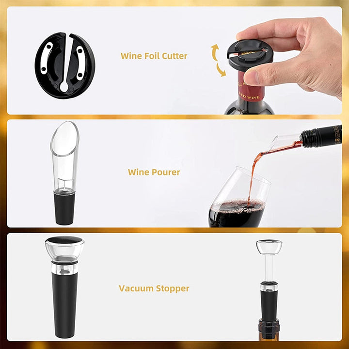 Prisha - Electric Corkscrew with Modern Design | Bowlift