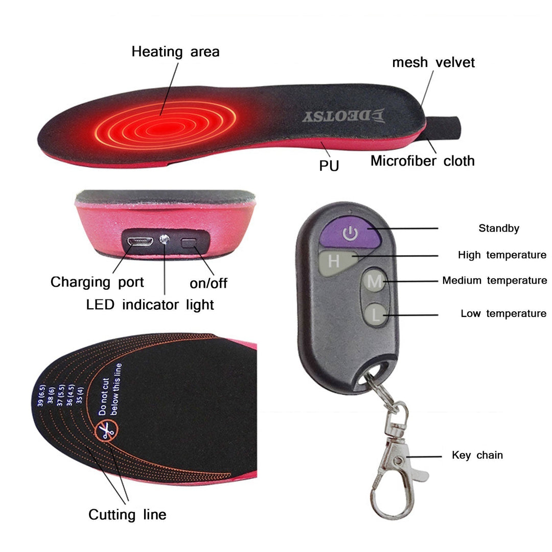 BowLift | Rechargeable Heated Insoles - Aurora