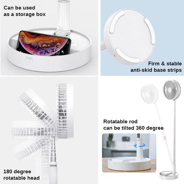 BowLift | Rechargeable Mini Telescopic Fan