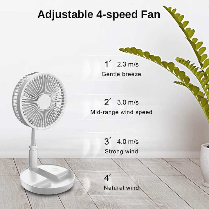 BowLift | Rechargeable Mini Telescopic Fan