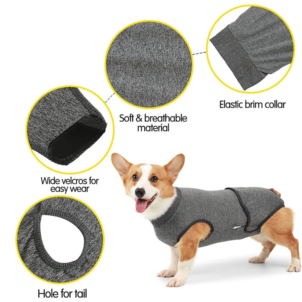 RecoverEase • Professional Dog Recovery Suit - Dog Recovery Suit - BowLift