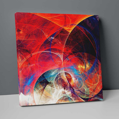 Abstract Fractal Multicolored No. 2 Print on Canvas | Bowlift