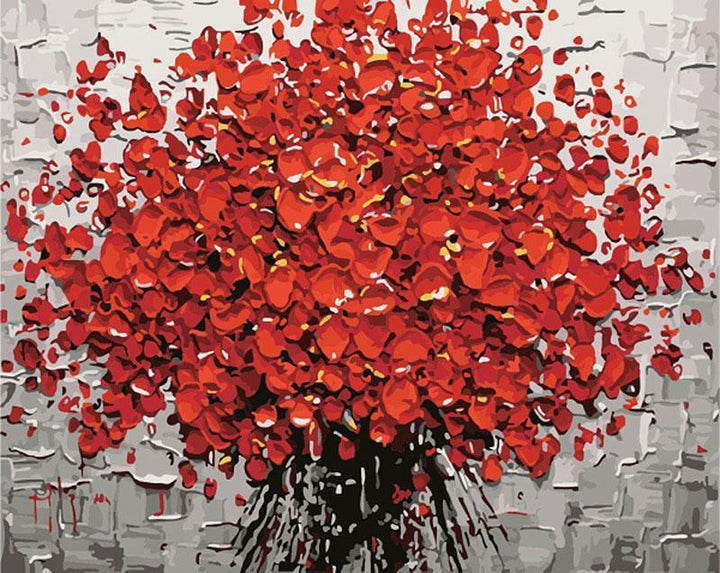 An Abundance of Flowers - Van-Go Paint-By-Number Kit | Bowlift