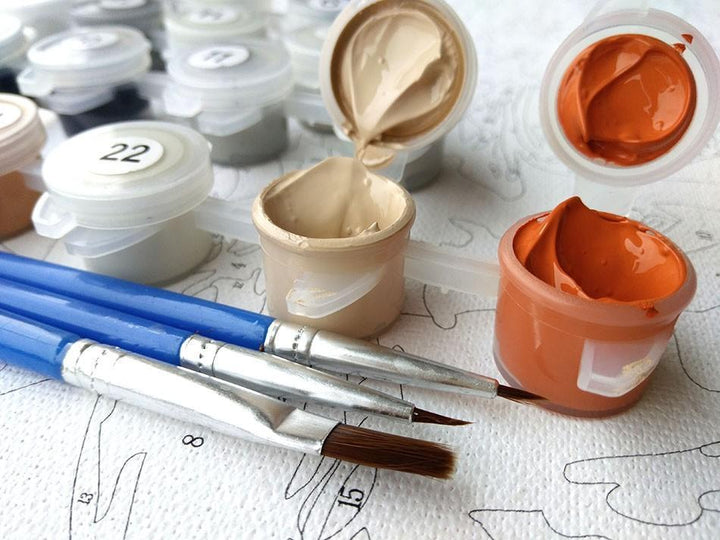 An Abundance of Flowers - Van-Go Paint-By-Number Kit | Bowlift