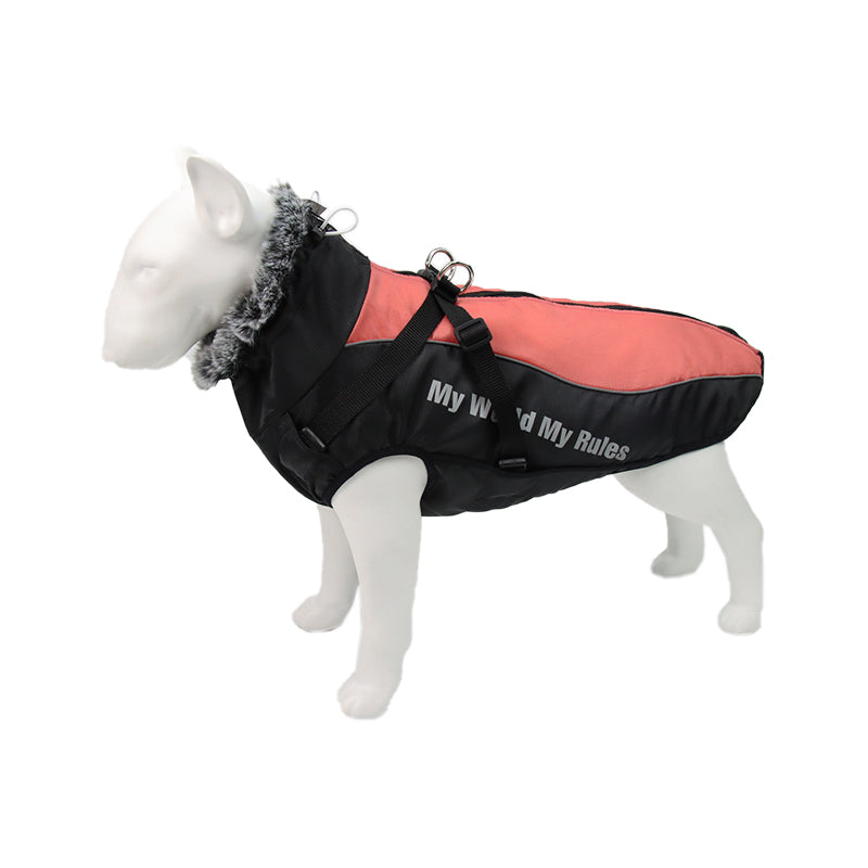 Reflective Dog Jacket with Harness - GlowPaw™ Bowlift