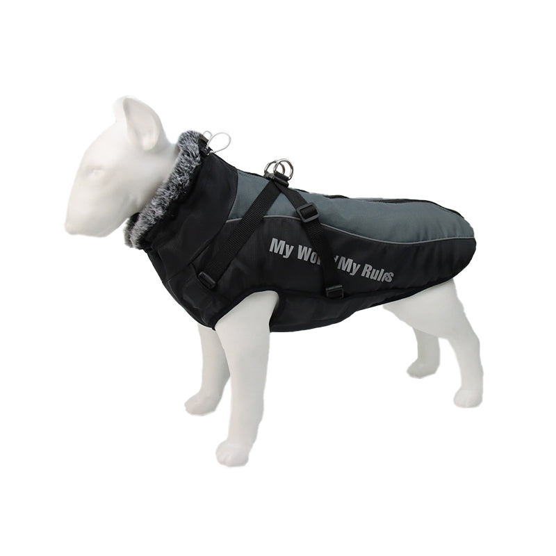 Reflective Dog Jacket with Harness - GlowPaw™ Bowlift