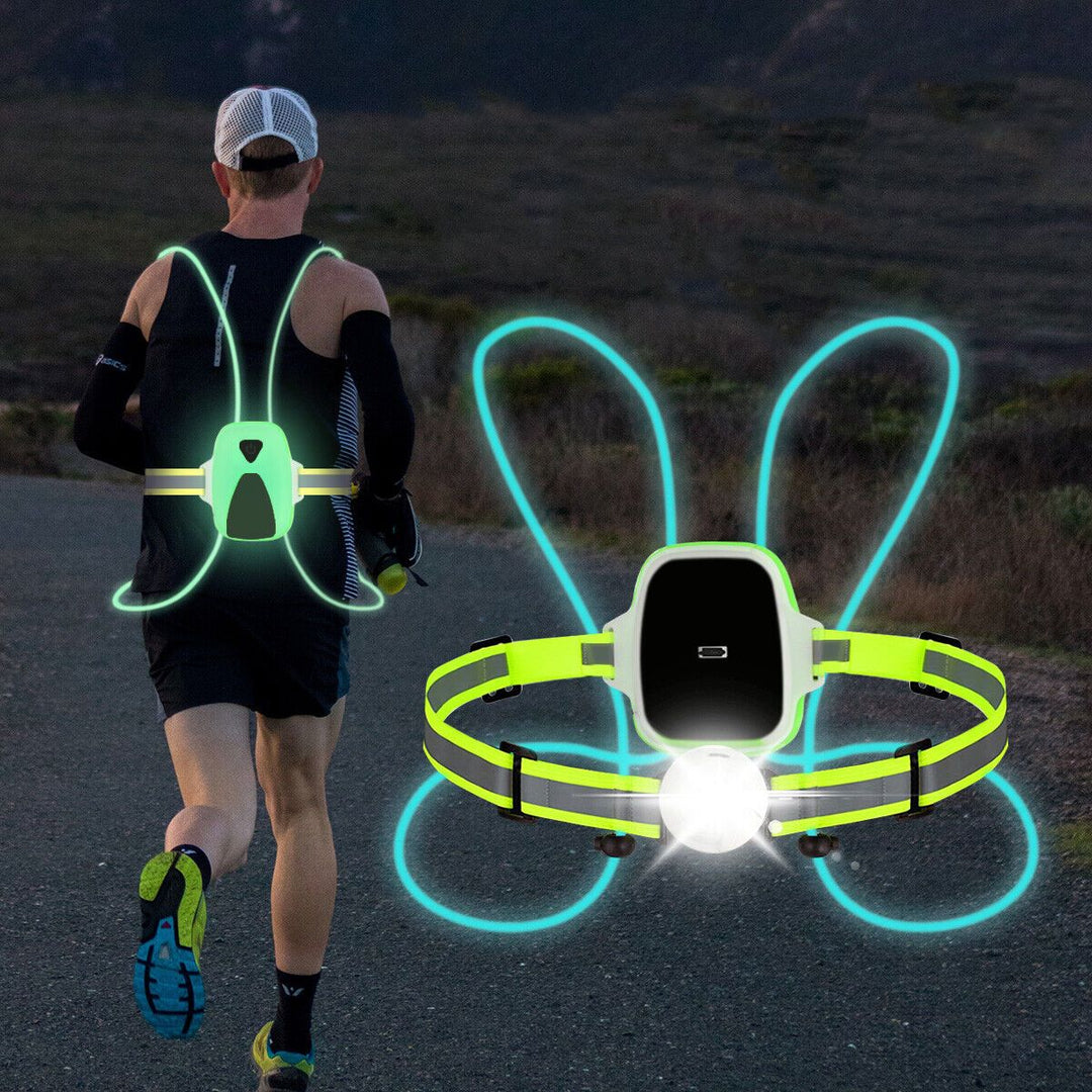 BowLift | ReflectSafe LED Safety Vest for Running