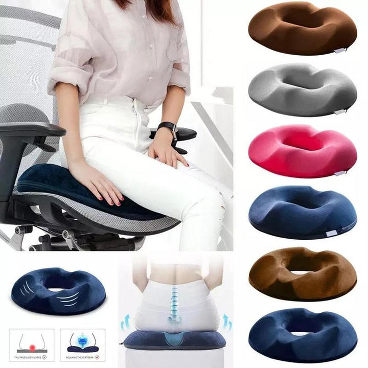 BowLift | RELIEF CUSHION – Orthopedic Seat Support for Hemorrhoid & Tailbone Pain Relief