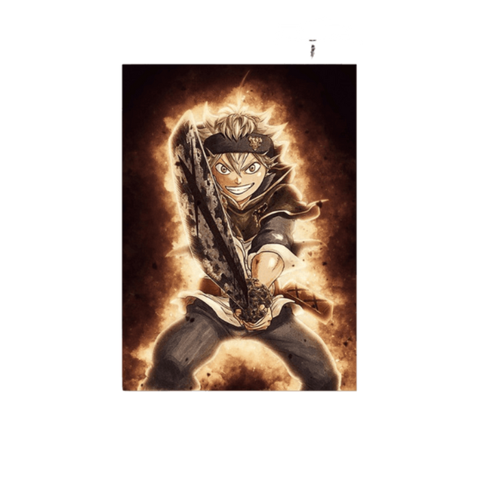 Anime Fighter - Canvas Wall Art Painting | Bowlift