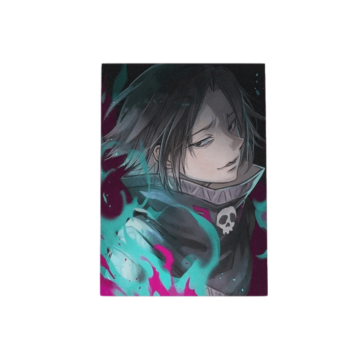 Anime Skull Character - Canvas Wall Art Painting | Bowlift
