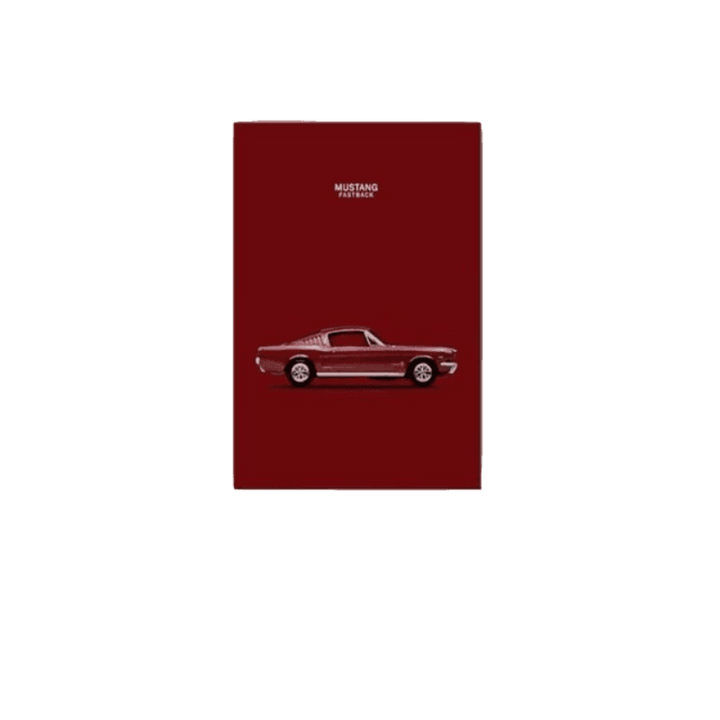 Ford Mustang Fastback - Canvas Wall Art Painting | Bowlift