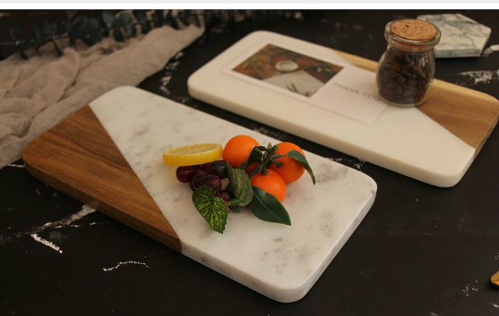 BowLift | Nordic Simple Marble Serving Tray
