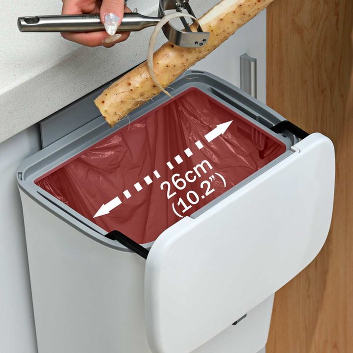BowLift | Wall-Mounted Smart Lid Trash Can