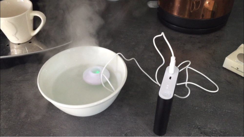 BowLift | Mini Portable USB Donut Shaped Air Humidifier
