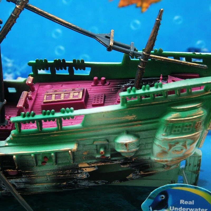 BowLift | Large Shipwreck Aquarium Decoration
