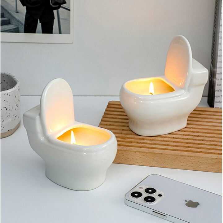Creative Funny Toilet Aromatherapy Candle | Bowlift